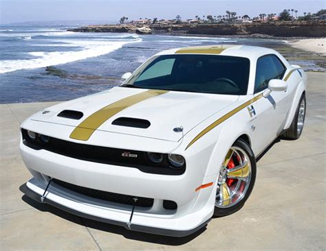 Dodges Challenger Widebody Gets An Injection Of Hurst Performance