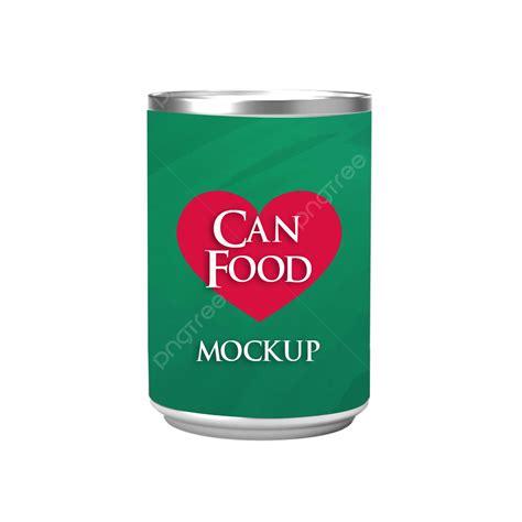 Tin Can Phone Clipart Transparent Background Food Tin Can Mock Psd