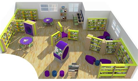 School Library Design Ideas For Furniture Layout Library Media Spaces