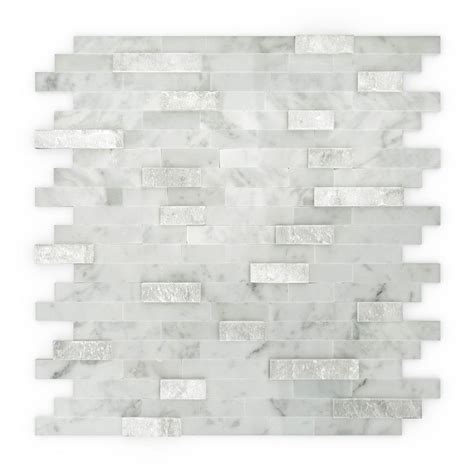 They arrive safe or get replaced. Inoxia SpeedTiles Camarillo White and Gray 11.77 in. x 11 ...