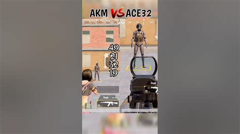 Akm Vs Ace32 Best Bgmi Pubgmobile Xtraop Youtubeshorts Shorts