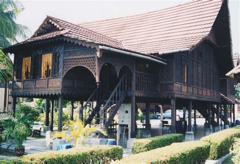 Kampung House In Perak State Malaysia Vernacular Architecture Bali