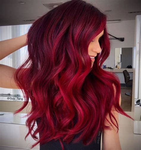 It's also worth noting that there's some pretty heavy underlying symbolism tied to the color. crimson red ️ ️ ️ @guy_tang @arianasin @kimwasabi • • # ...