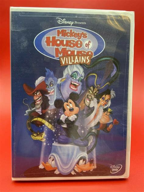 Mickeys House Of Villains Dvdnew And Sealed Rare Etsy