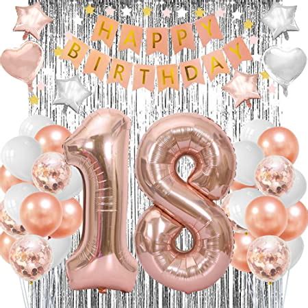 Rose Gold Th Birthday Decorations Party Supplies Th Birthday