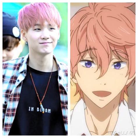 Kpop idols and theyre anime look alikes | K-Pop Amino