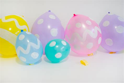 these diy easter egg balloons will delight your little bunnies project nursery