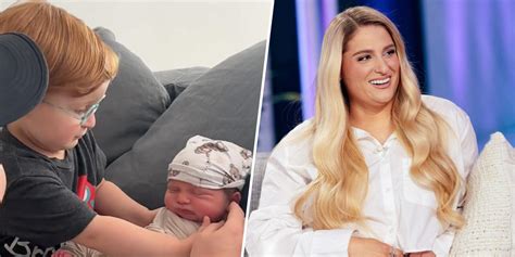 Watch Meghan Trainors Sons Meet Each Other In The Cutest Video