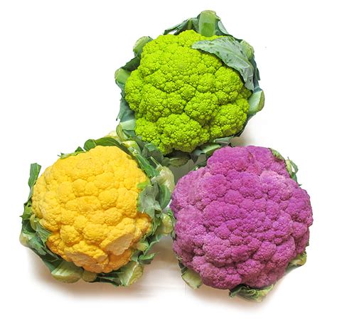 Cauliflower Organic Mixed Color Food Gallery