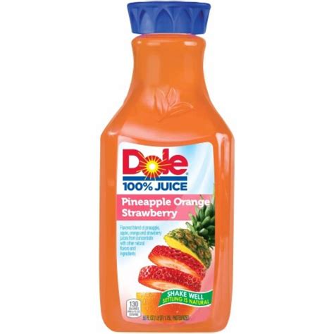 Dole Pineapple Orange Strawberry Juice 59 Fl Oz King Soopers