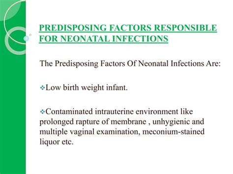 Neonatal Infections Ppt