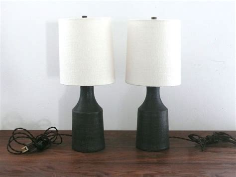 Holds two 5w led bulbs. Small Matte Black accent lamp / Victoria Morris Pottery | Lamp, Ceramic table lamps, Table lamp