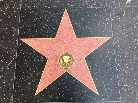 La Estrella De Hollywood El Paseo De La Fama