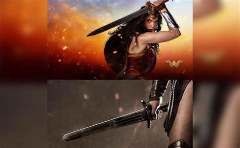 gal gadot wonder woman sword kenjutaku