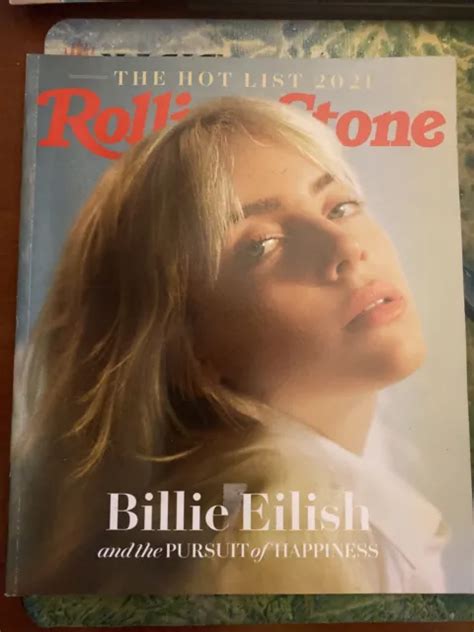 Billie Eilish Rolling Stone Magazine The Hot List July August