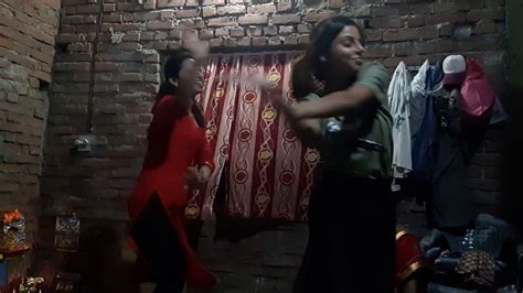 New Nepali Teej Song 2075 Dancing Sister Teej Celebration Youtube