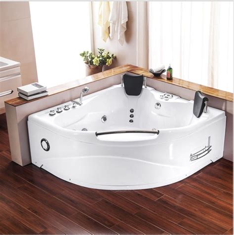 2 Person Jetted Whirlpool Massage Hydrotherapy Bathtub Bath Tub Indoor