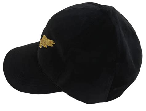 nicole marciano black velvet cap with gold wings one … gem
