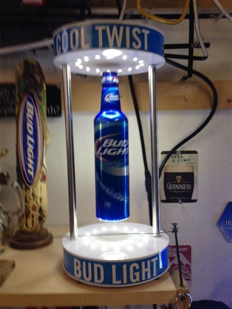 Bud Light Cool Twist Floating Bottle Display Collectibles In