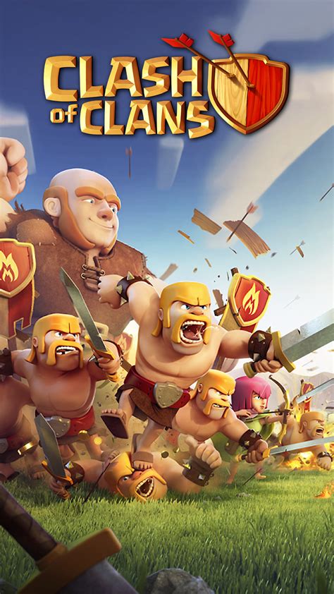 Clash Of Clans Wallpaper Background Clash Of Clans