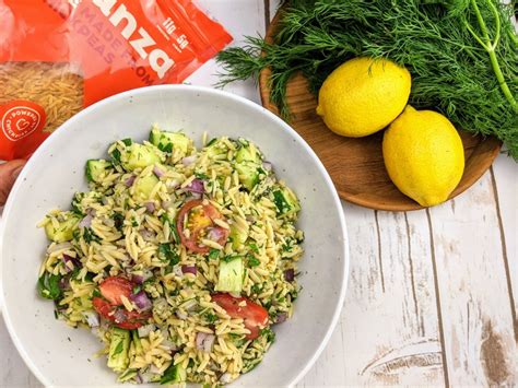 Chickpea Rice Pasta Salad With Dill Cucumbers And Tomatoes Plants Rule