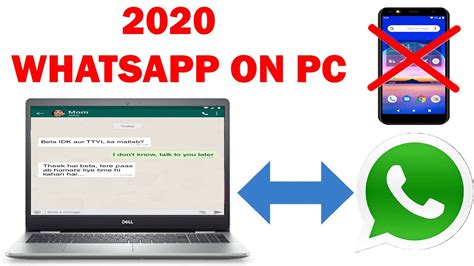 How To Install Whatsapp On Your Laptop Or Pc 2020 Youtube
