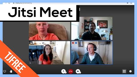 Using Jitsi Meet Video Conference Demonstration Youtube