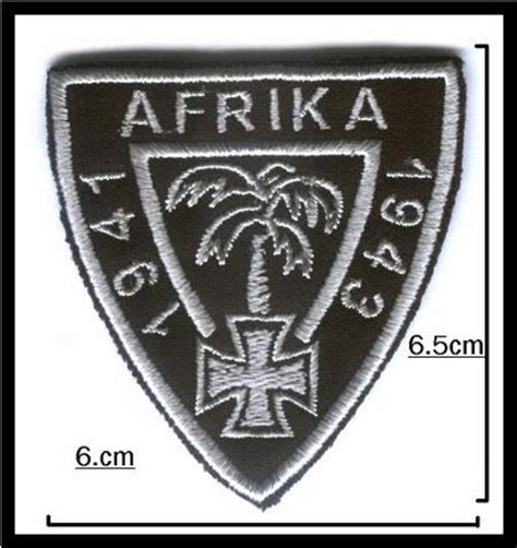 International Badges And Insignia German Afrika Korps Patch