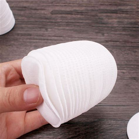 80pcs Cotton Pads Disposable Double Sided Makeup Remover Facial Cotton Cotton Piece Clean Pads