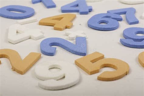 Numbers Mathematics Colorful Stock Photo Image Of Pupils Numbers