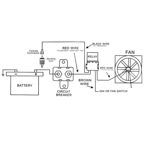 Radiator Fan Relay Wiring Diagram
