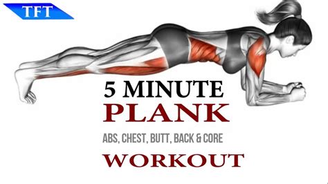 5 Minute Plank Workout Team Fitness Training Youtube