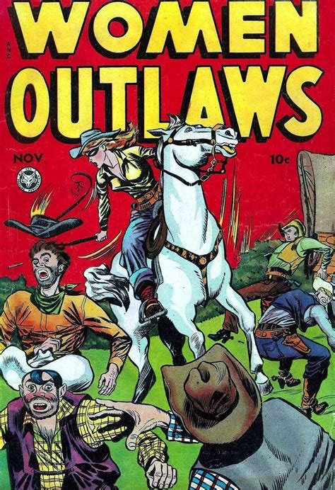 Women Outlaws 3 1948 Artist Uncredited Old Comic Books Vintage