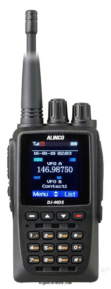 Alinco Dj Md5 Handheld 2 Slot Dmr Transceiver