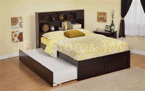 Trundle Bed With Bookcase Headboard Ideas On Foter