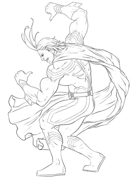 Dibujos de Deku para Colorear para Colorear, Pintar e Imprimir