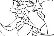 Sinbad The Sailor Sliding With Marina Coloring Pages | Best Place to Color