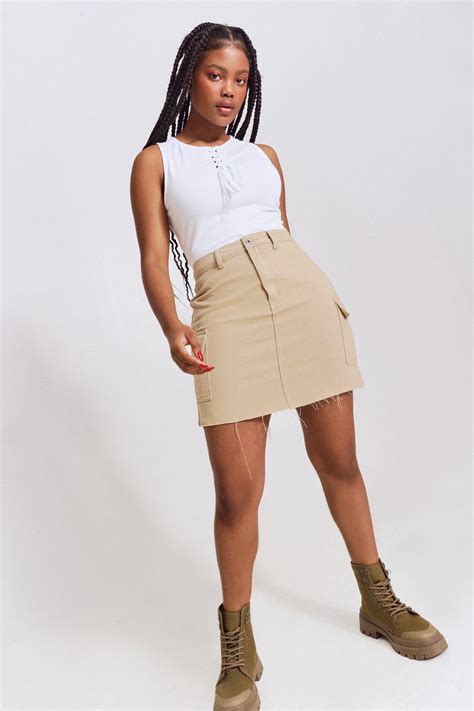 Best Kept Secret Cargo Mini Skirt Olive Fashion Nova Skirts Fashion