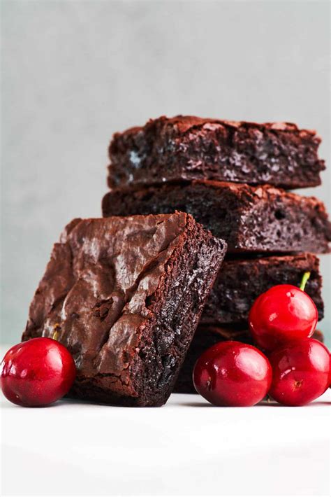 Best Fudgy Chocolate Cherry Brownie Recipe