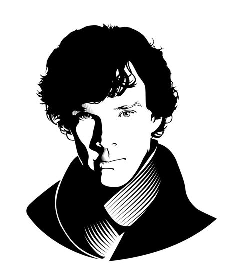 Sherlock Sherlock Sherlock Art Silhouette Sketch