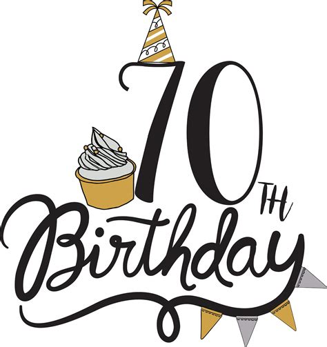 Free Clipart 70 Birthday Free Download On Clipartmag