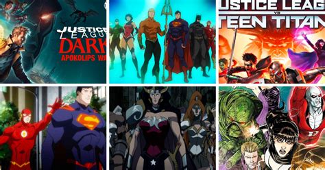 Justice League Animated Movies In Order 2024 Update