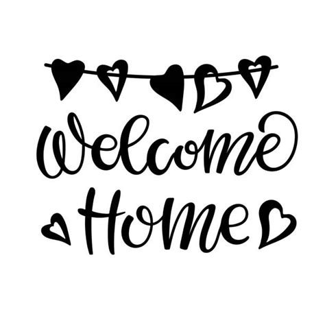 Welcome Home Vectores Libres De Derechos Istock