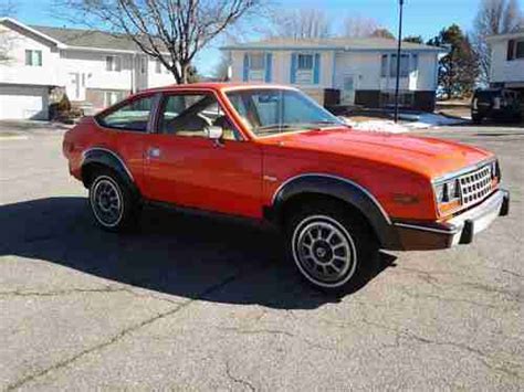 Schedule dealer appointments to appraise your car at no cost or commitment. Purchase used AMC Eagle DL-50 SX4 in Lincoln, Nebraska ...