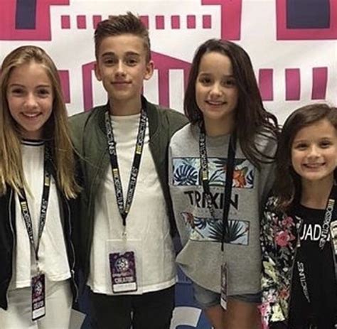 Jules Leblanc With Johnny Orlando And Lauren Orlando And Hayley