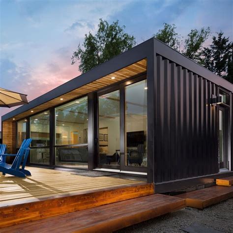 Iso90001 40 Foot Prefab Repurposed Shipping Container House