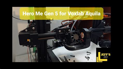 Hero Me Gen 5 Cooling System For Voxlab Aquila Youtube