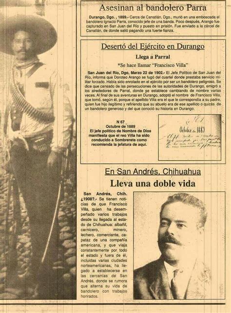 Periodico Revoluci N Mexicana Historia De Mexico Pancho Villa