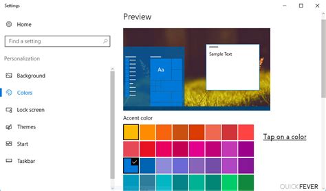 How To Change Taskbar Color In Windows 10 Light Dark Accent Riset
