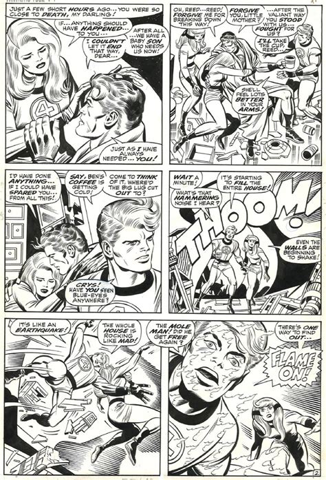 Fantastic Four 90 P 2 Jack Kirby In Jean Andrй